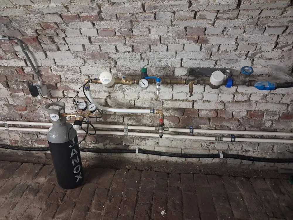 Installation d'un adoucisseur d'eau